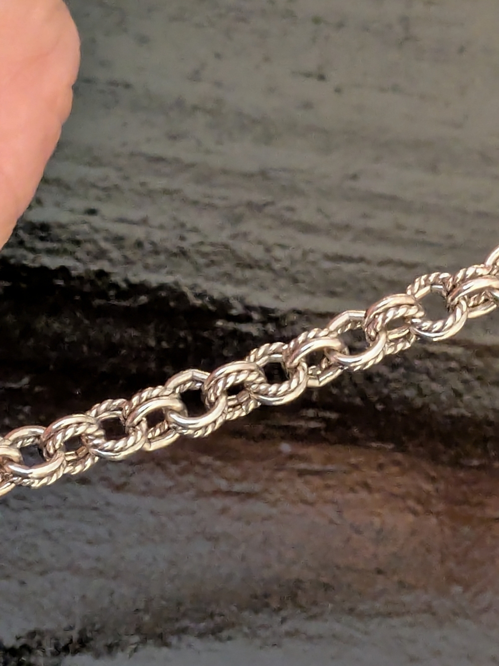 James Avery Double Link 16in Chain 925 Sterling Silver necklace - Picture 6 of 12
